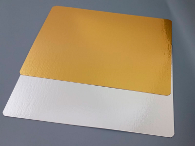 Подложка 300*400 мм. Золото/серебро 0,8 мм.